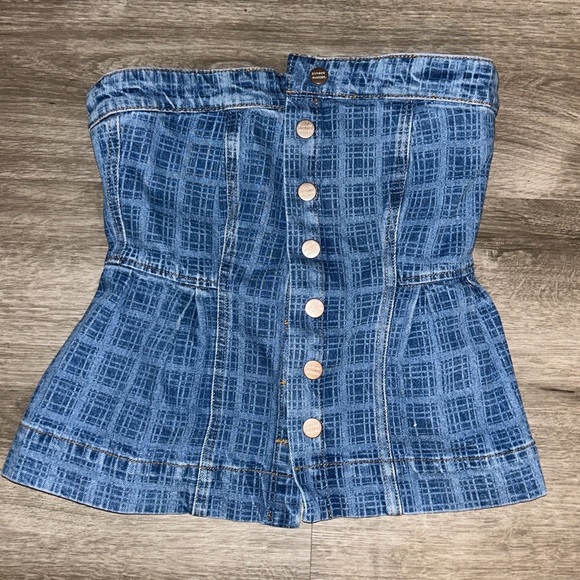 Damson Madder Eloise Bandeau Top - Picture 8 of 12